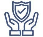 Symbol für Leistung und Sicherheit in den Händen von PrimaLift